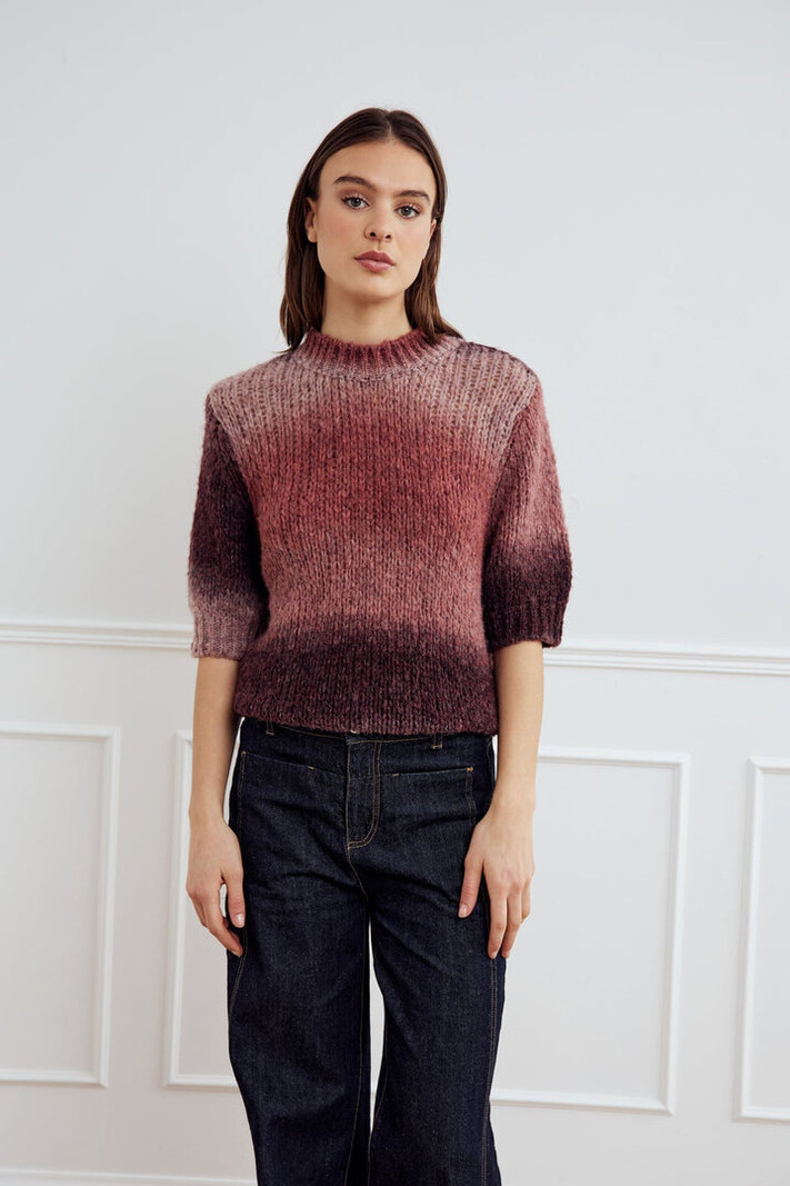 NOELLA Leana Knit - Burgundy