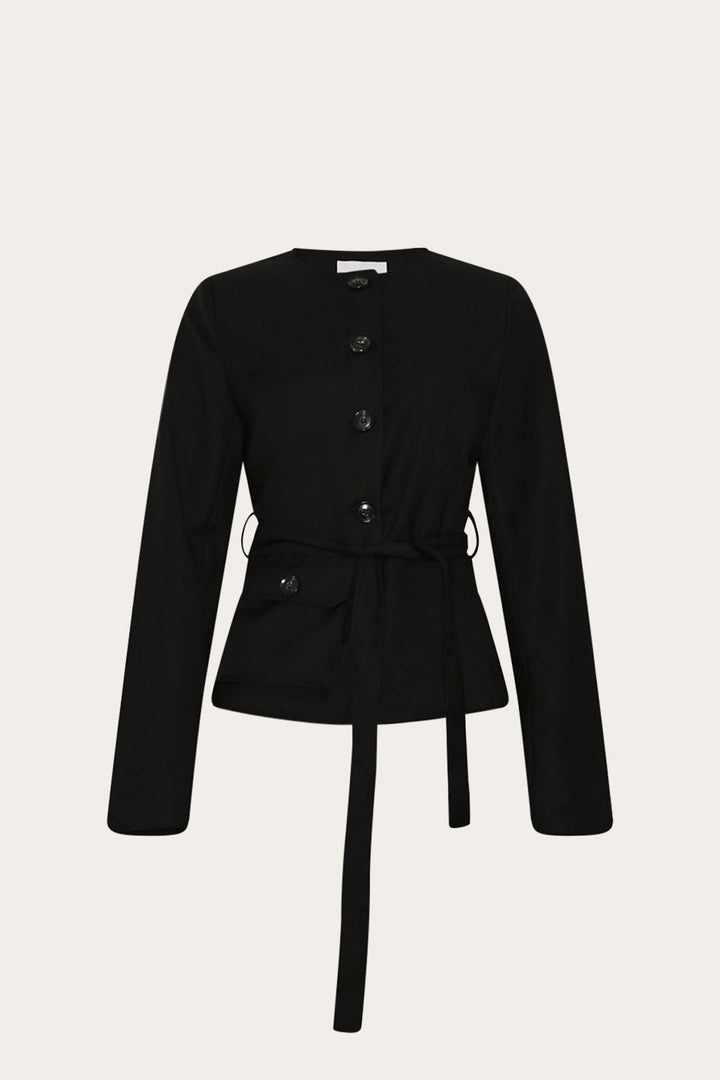 NOELLA Kasaundra LS Blazer - Black