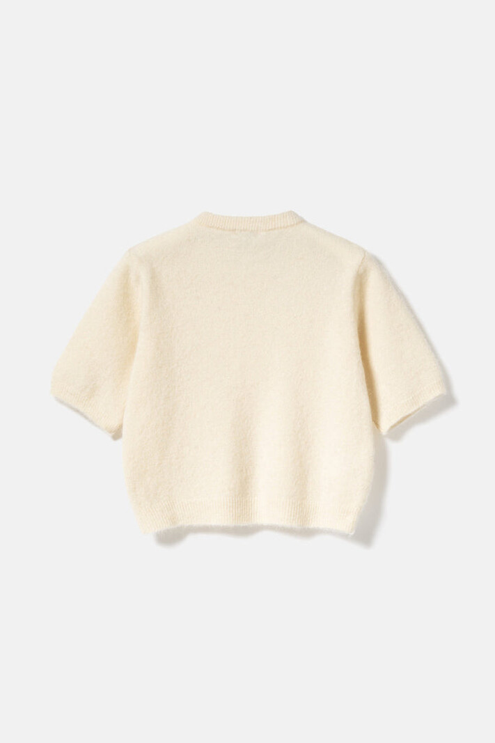 NOELLA Kae SS Knit Cardigan - Oyster Beige