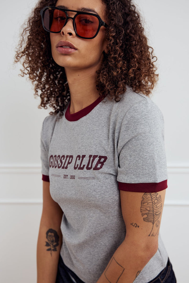 NOELLA Gossip T-shirt - College Grey