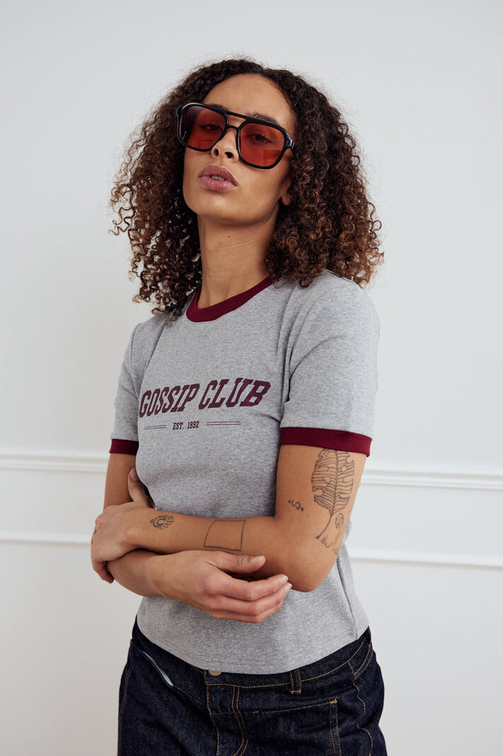 NOELLA Gossip T-shirt - College Grey