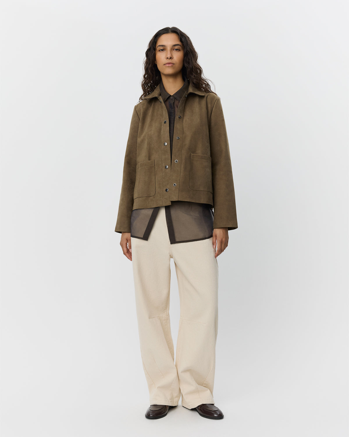 SOFIE SCHNOOR MartinaSW Jas - Legergroen