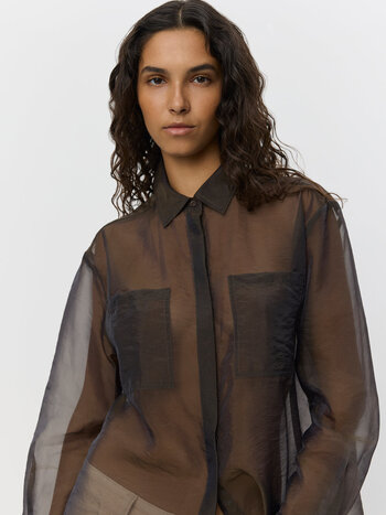 SOFIE SCHNOOR DonnaSW Shirt - Dark Brown