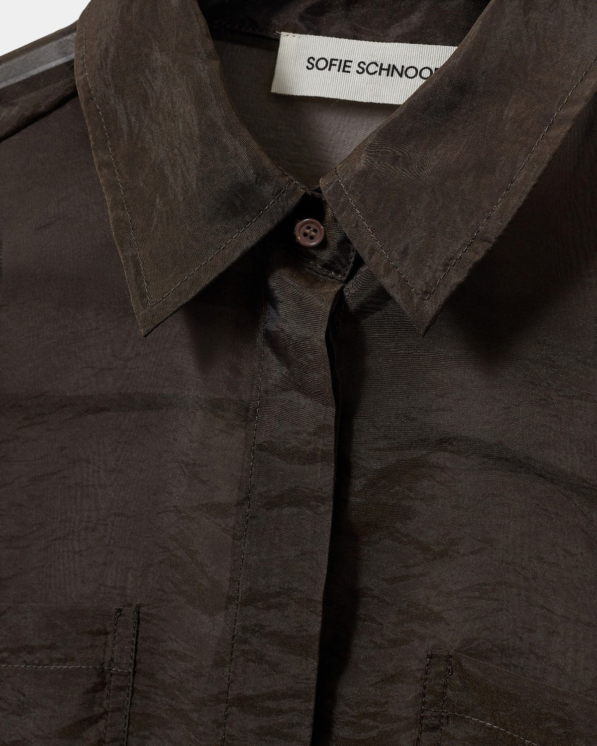 SOFIE SCHNOOR DonnaSW Shirt - Dark Brown