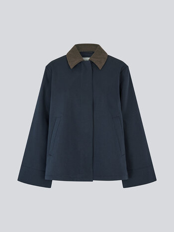 MODSTROM OrkiMD Jas- Marineblauw Bruin