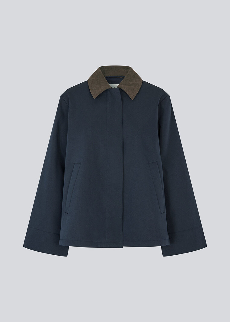 MODSTROM OrkiMD Jas- Marineblauw Bruin