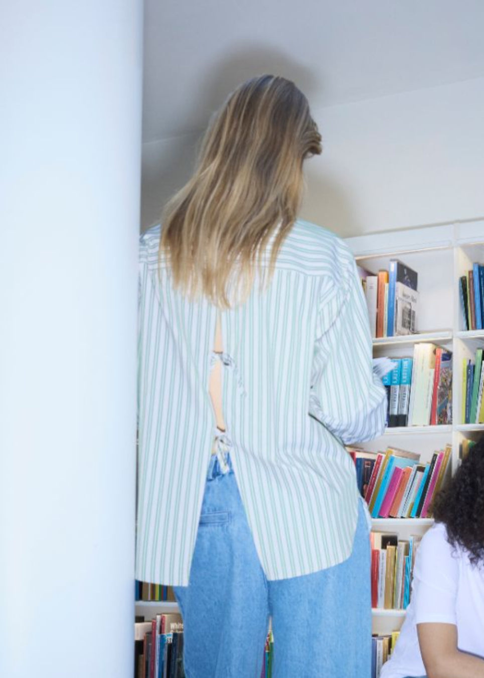 MODSTROM MilleMD Gestreept Shirt - Groen