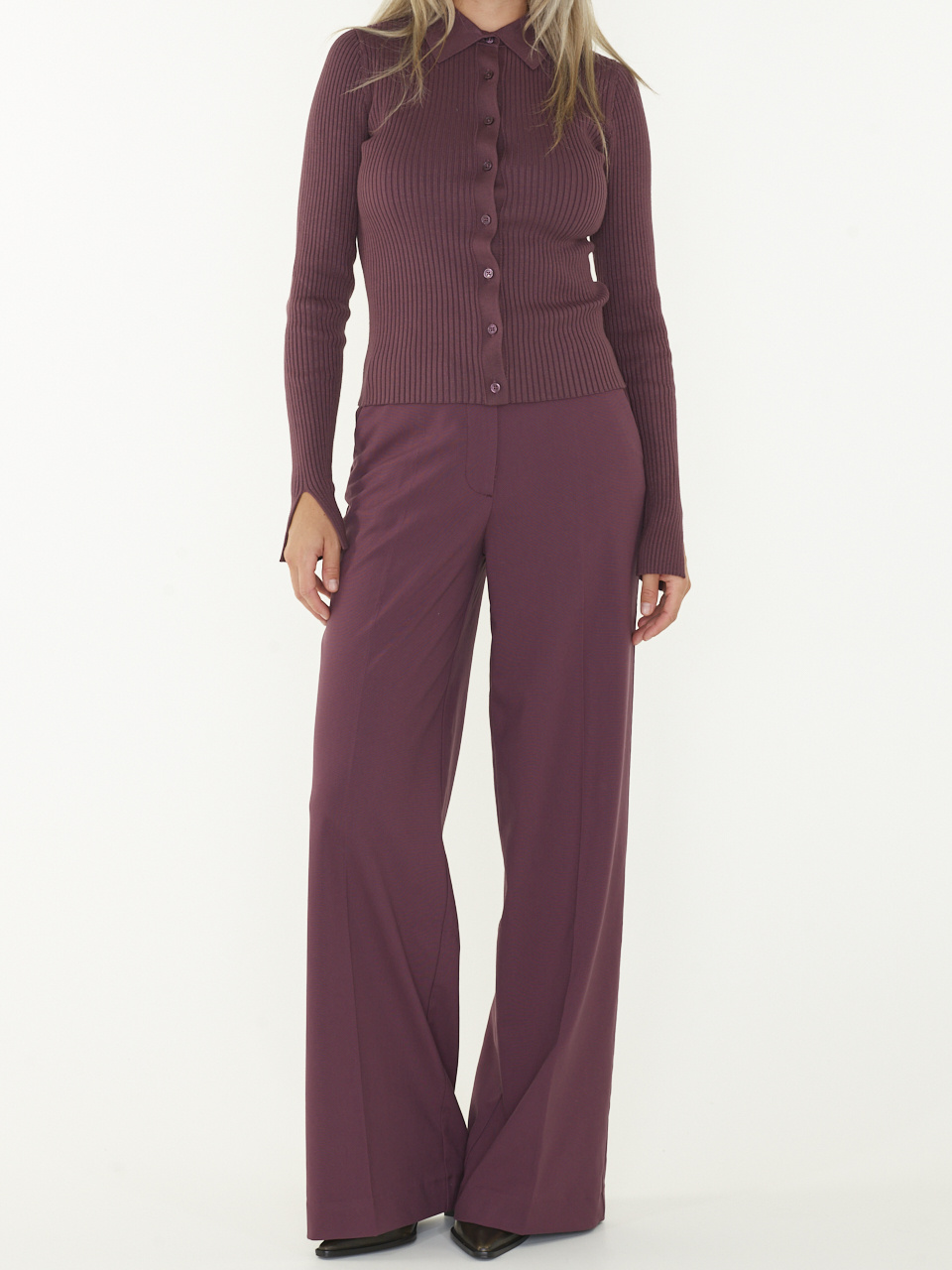 EDITED Teyana Broek - Aubergine