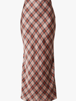 EDITED Silva Checkered Skirt - Pink