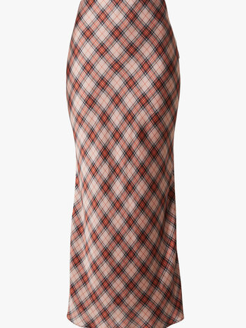 EDITED Silva Checkered Skirt - Pink