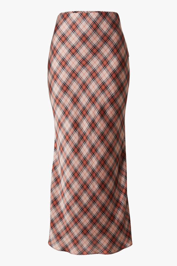 EDITED Silva Checkered Skirt - Pink