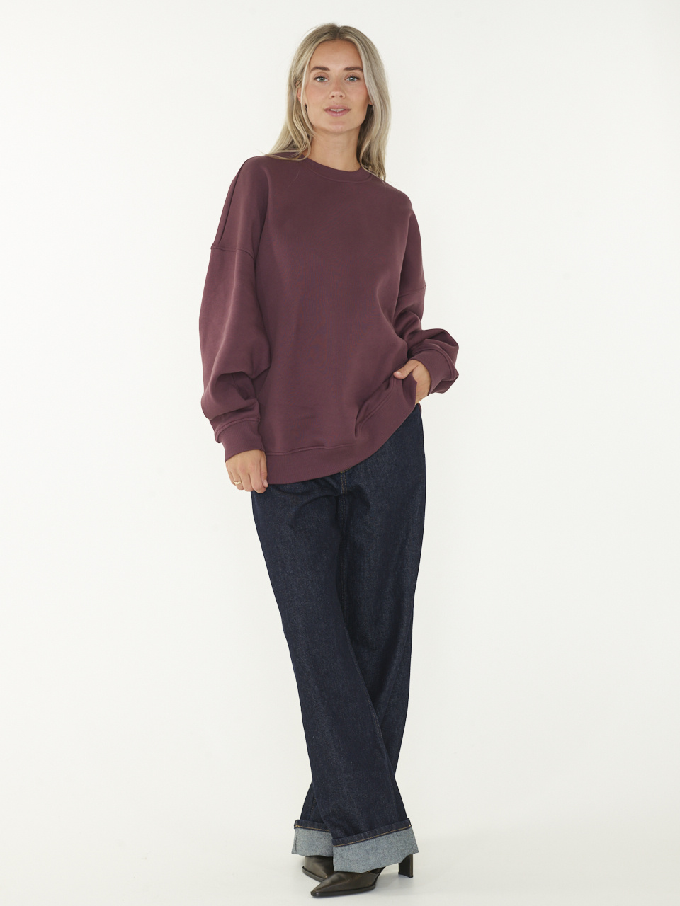 EDITED Sayuri Sweater - Aubergine