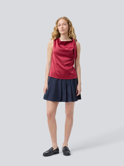 MODSTROM PeggieMD Skirt - Navy Blue
