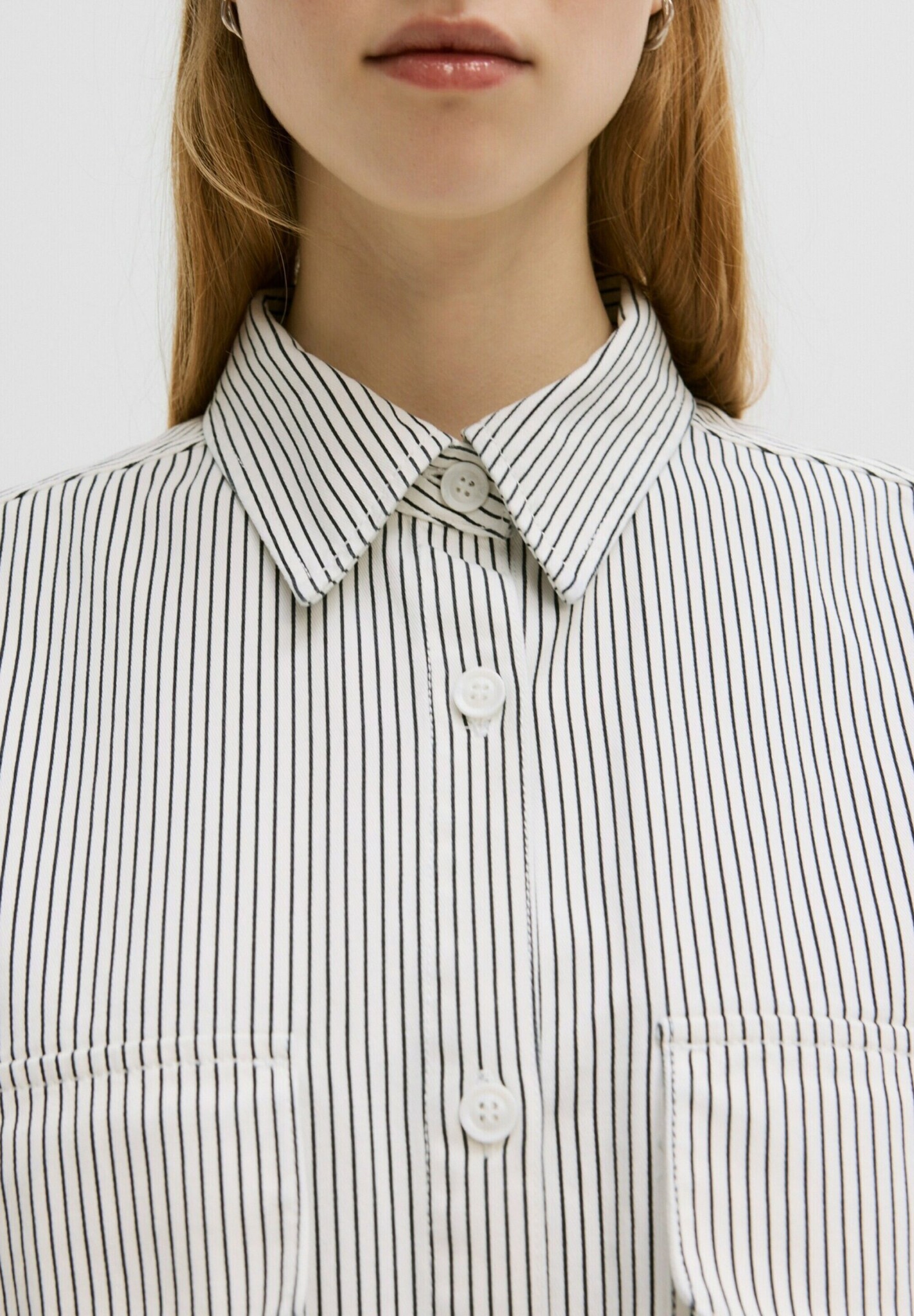 EDITED Anisha Overshirt - Black and White