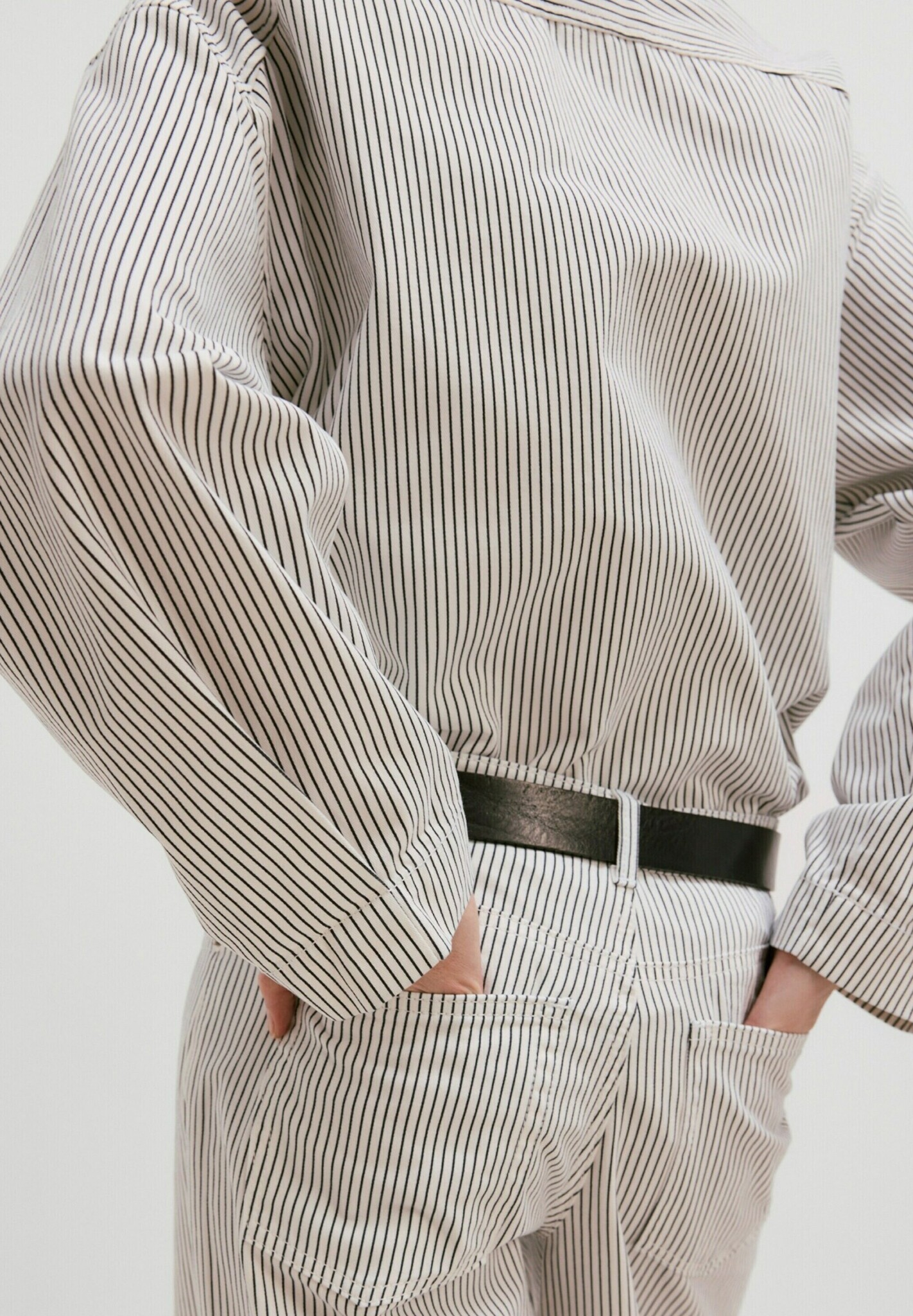 EDITED Anisha Overshirt - Black and White