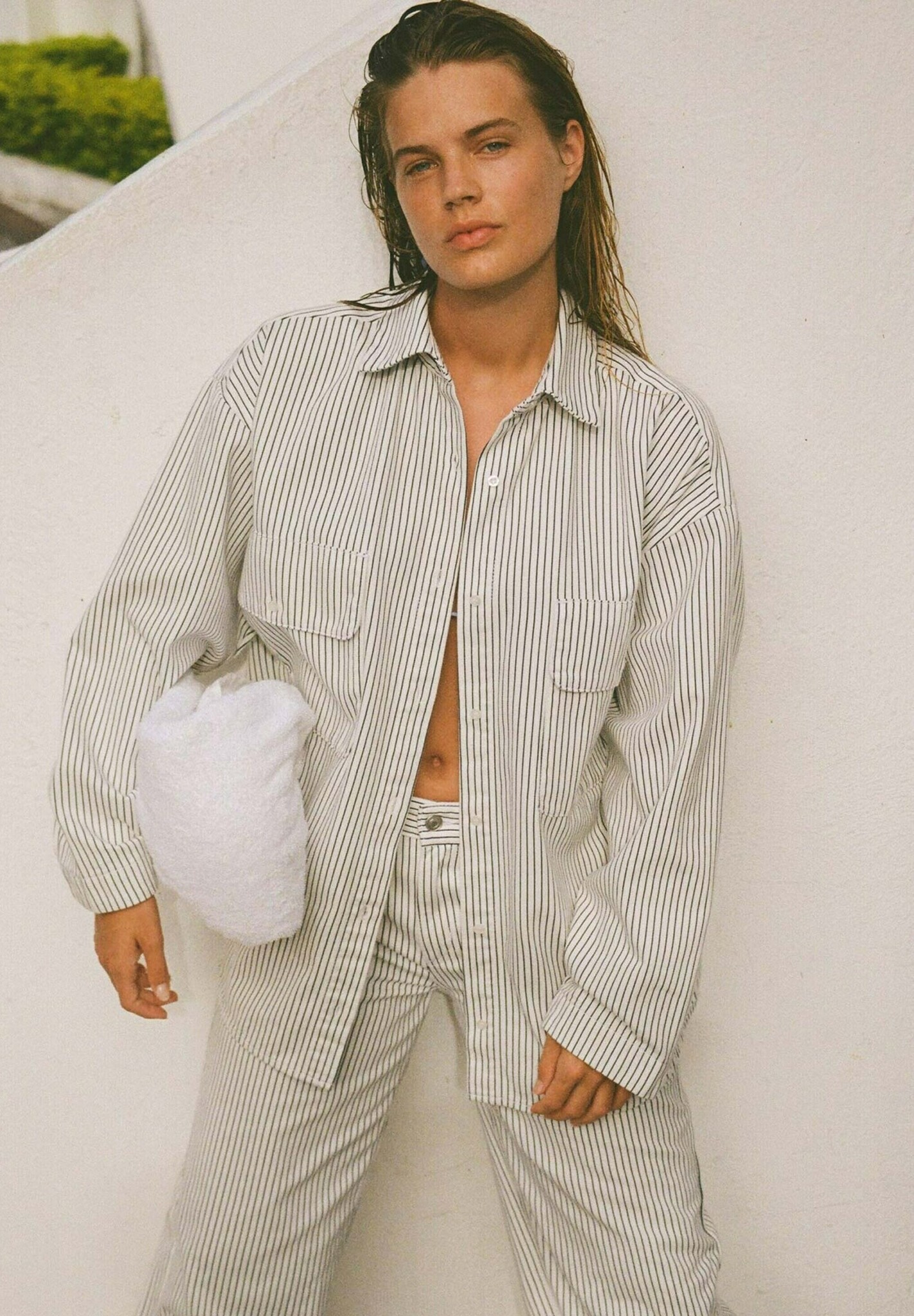 EDITED Anisha Overshirt - Black and White