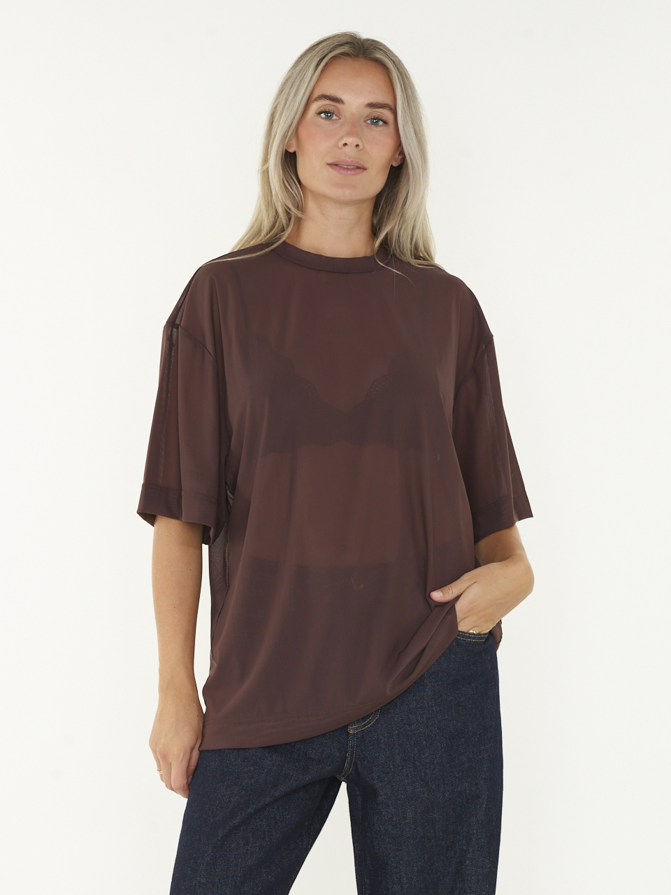 EDITED Ulaaka T-shirt - Aubergine
