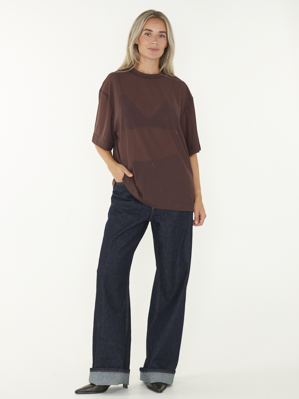 EDITED Ulaaka T-shirt - Aubergine