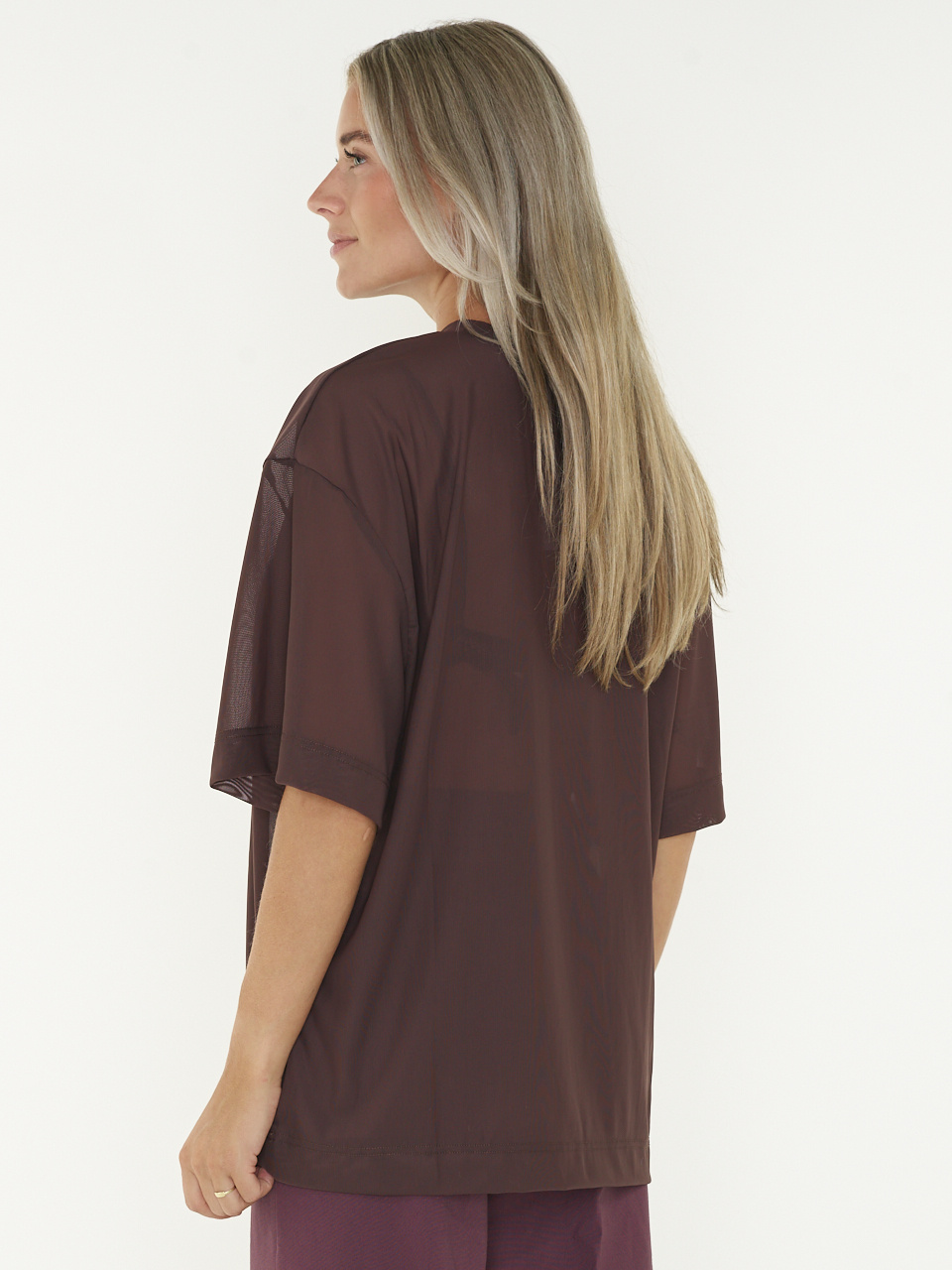 EDITED Ulaaka T-shirt - Aubergine