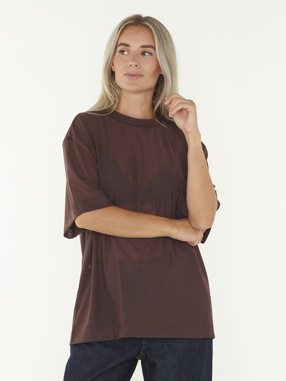 EDITED Ulaaka T-shirt - Aubergine