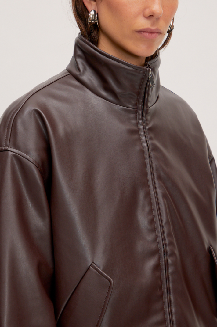 EDITED Paisley Jacket - Chocolate Plum
