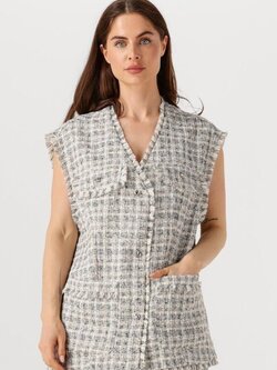 EDITED Umina Vest Tweed - Off White