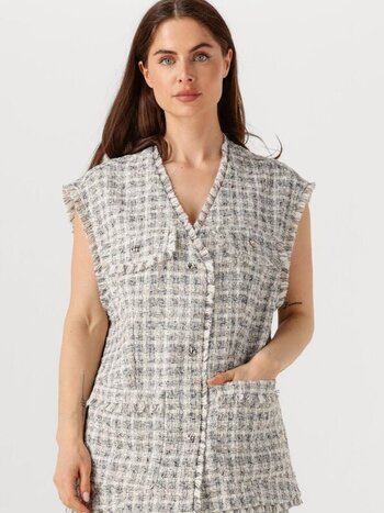 EDITED Umina Vest Tweed - Off White