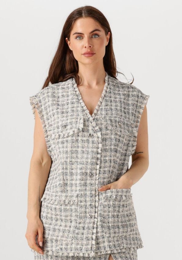 EDITED Umina Vest Tweed - Off White