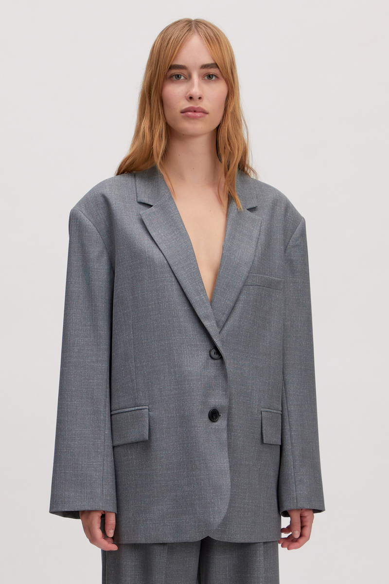 EDITED Arwen Blazer - Grey Melange