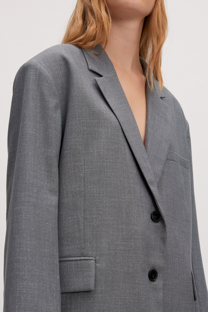 EDITED Arwen Blazer - Grijs Melange