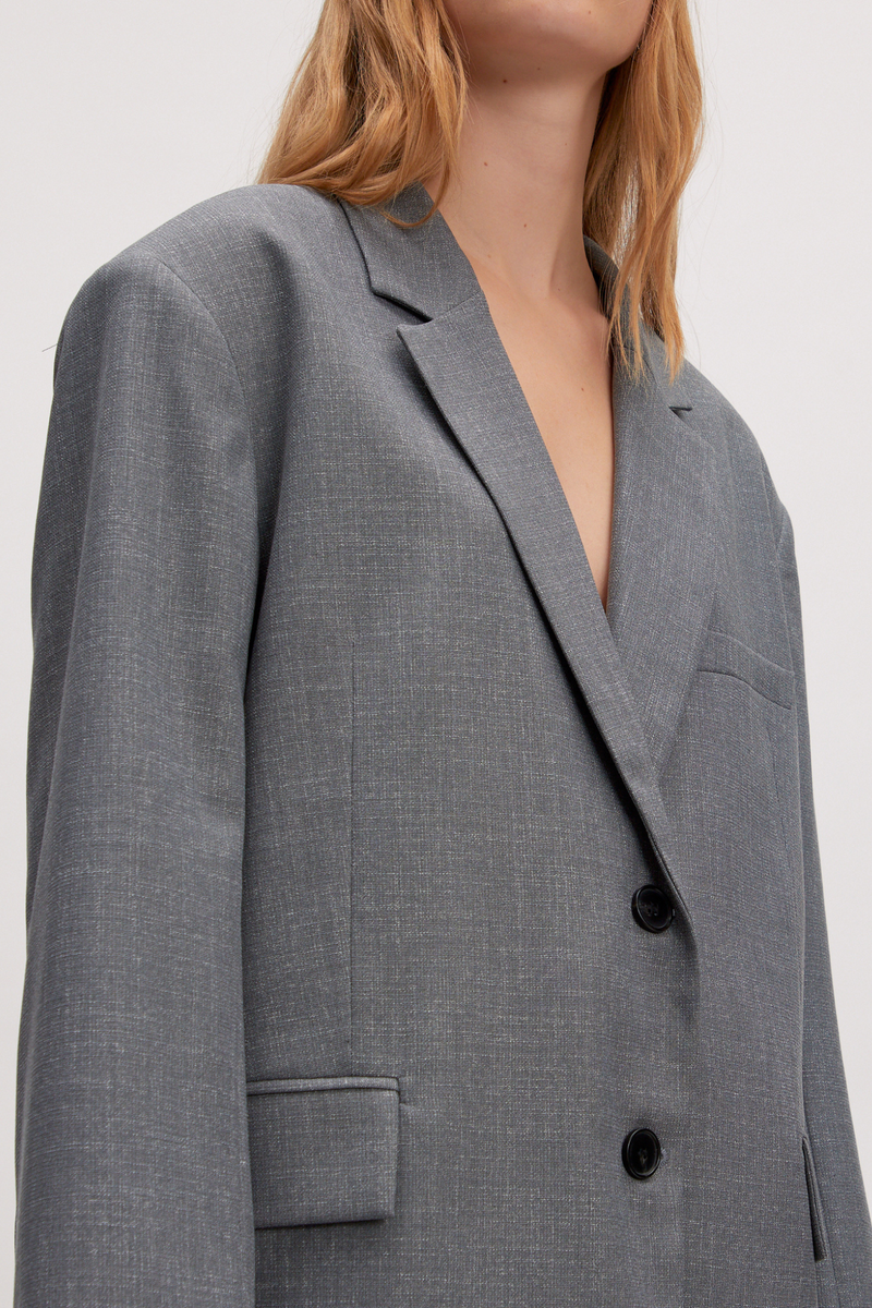 EDITED Arwen Blazer - Grey Melange