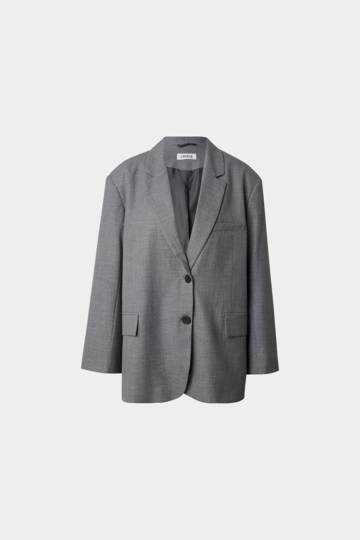 EDITED Arwen Blazer - Grijs Melange