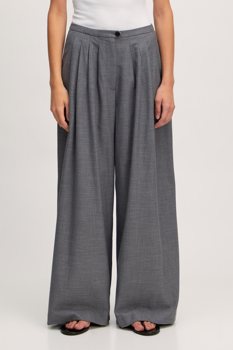 EDITED Sandy Trousers - Grey Melange