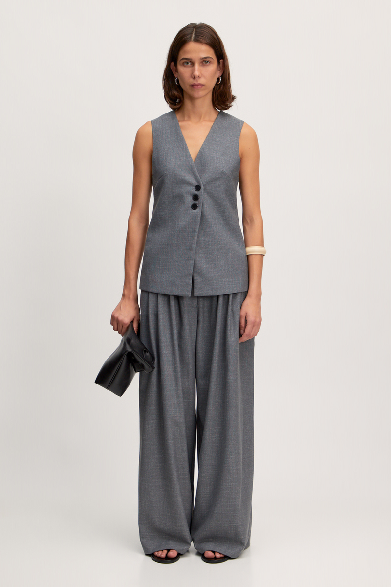 EDITED Sandy Trousers - Grey Melange