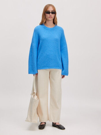 EDITED Oversized Ulva Sweater - Marina Blue