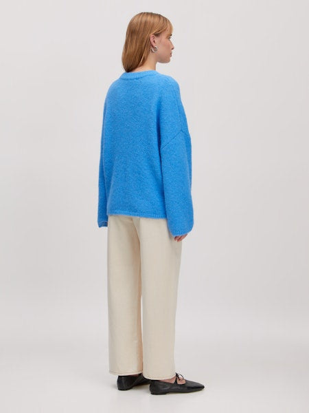 EDITED Oversized Ulva Sweater - Marina Blue