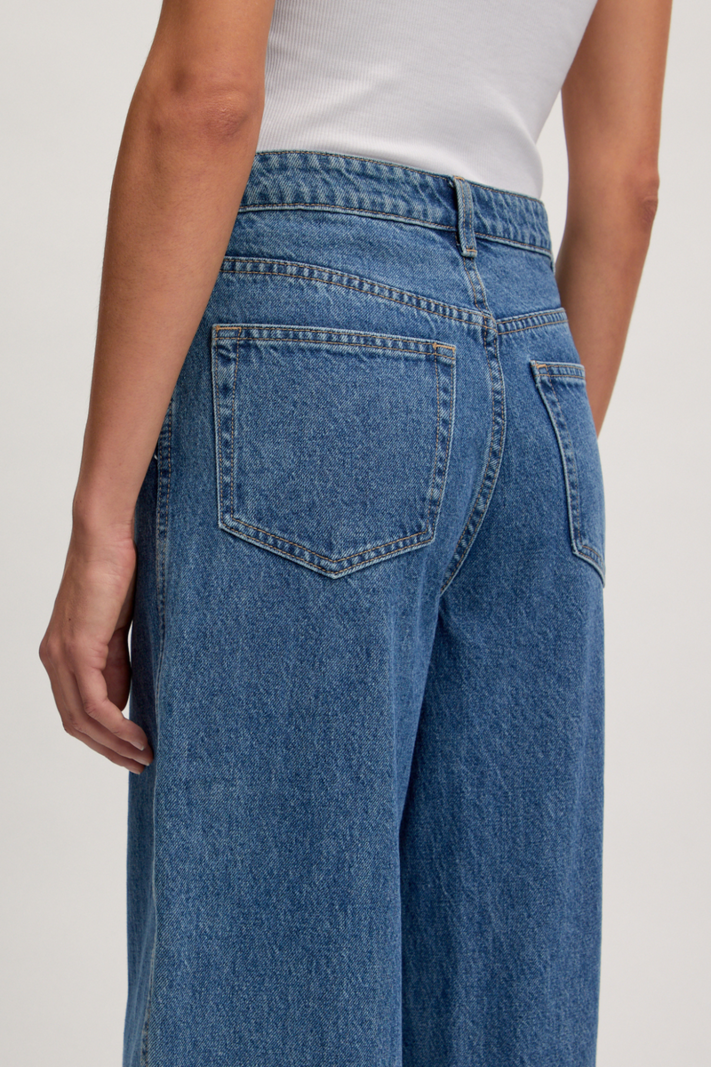 EDITED Theodora Denim - Mid Blue