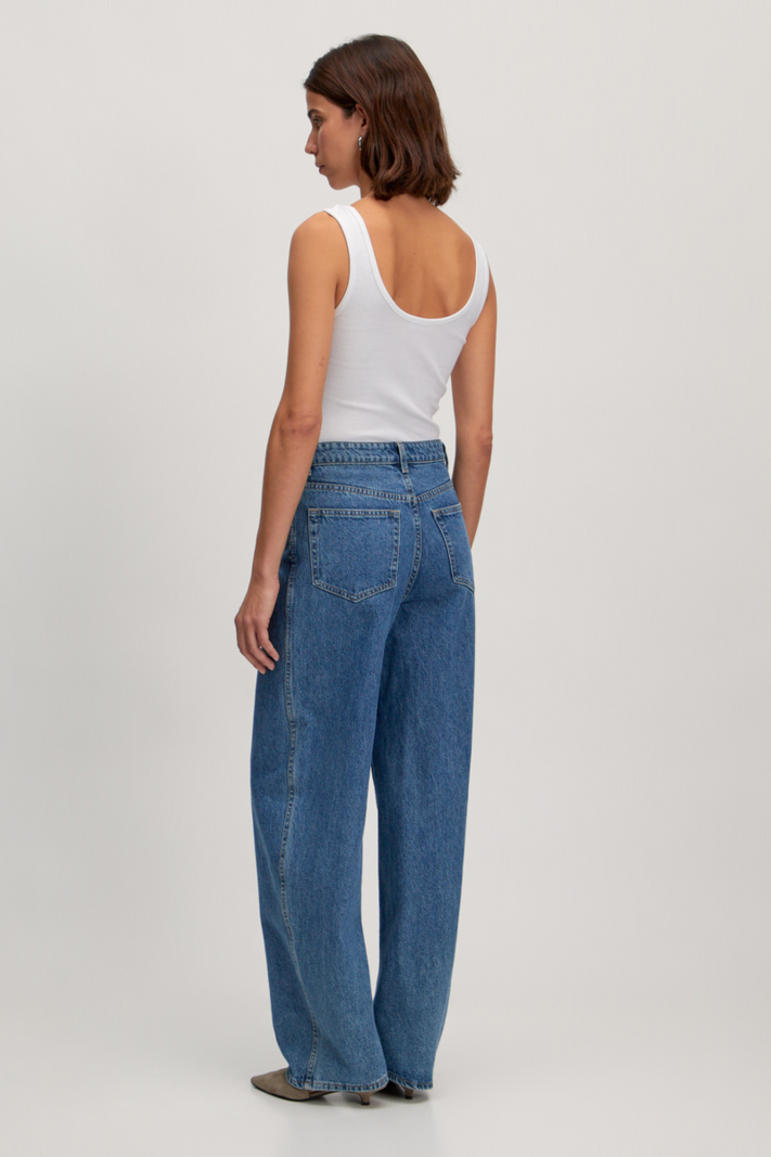 EDITED Theodora Denim - Mid Blue