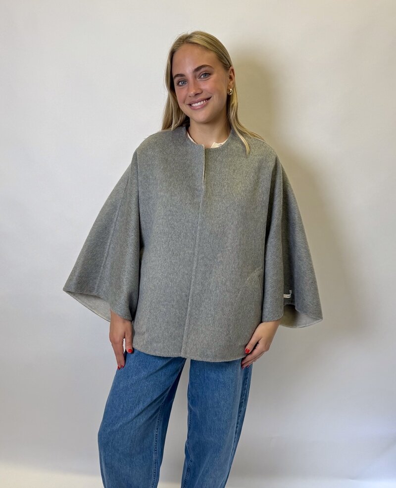MM Raphaella Jacket Grey Revers TU