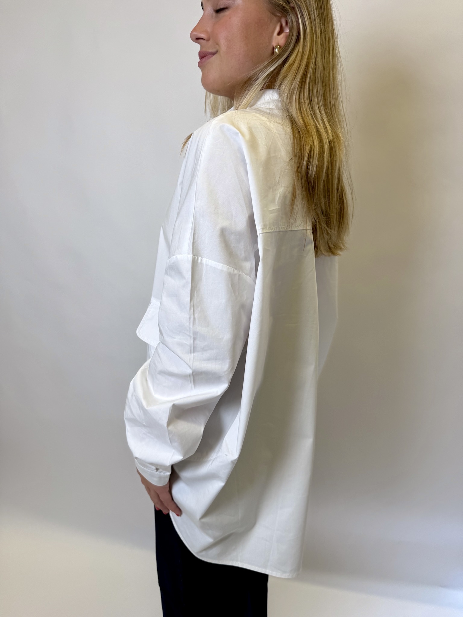 Sens Uniq Pocket Blouse White TU