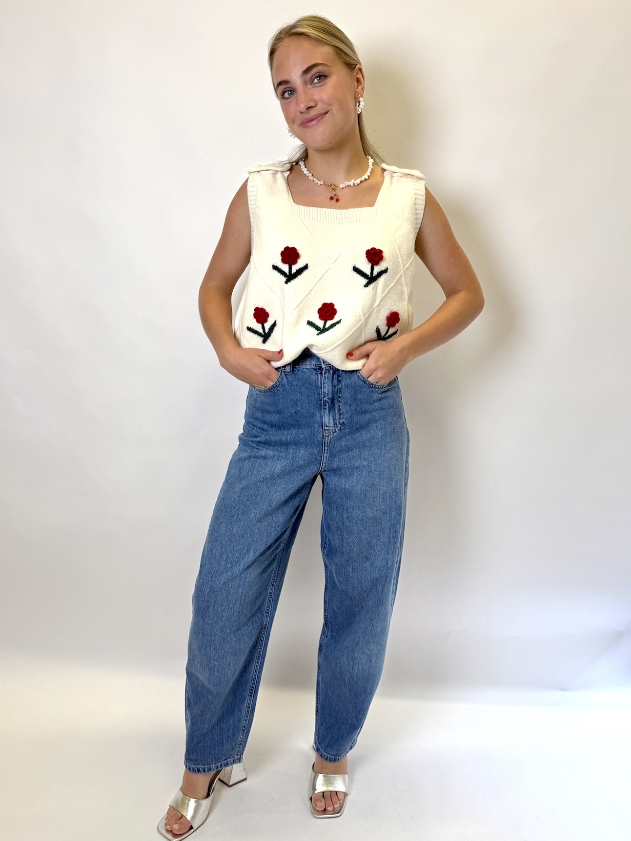 MM Rosa Debardeur Ivoor