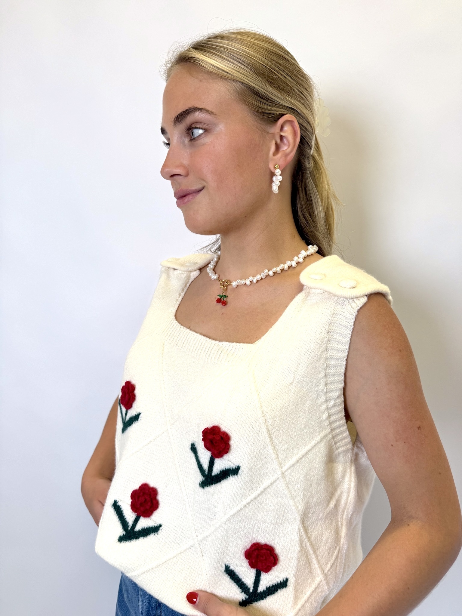 MM Rosa Debardeur Ivoor