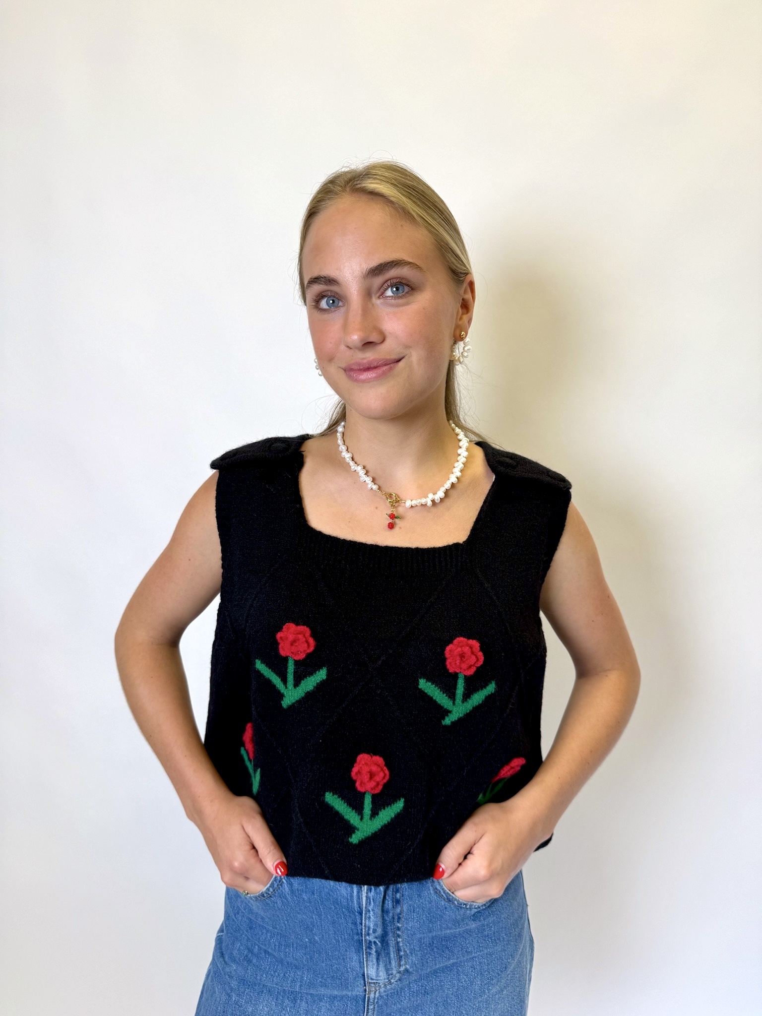 MM Rosa Debardeur Zwart