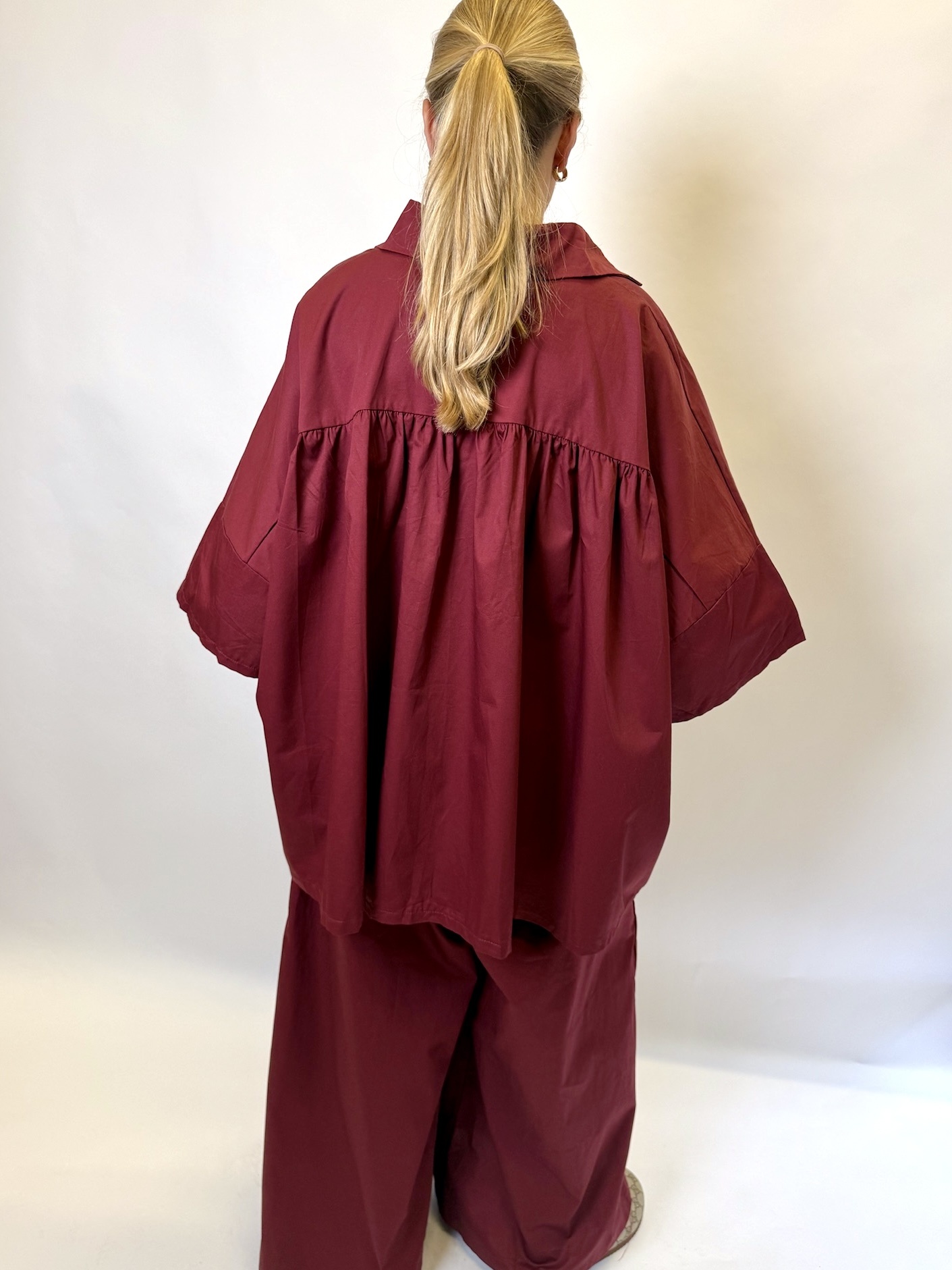 MM Yin Shirt Bordeaux TU