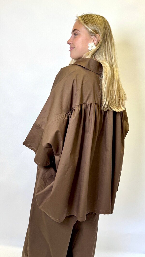 MM Yin Shirt Brown TU