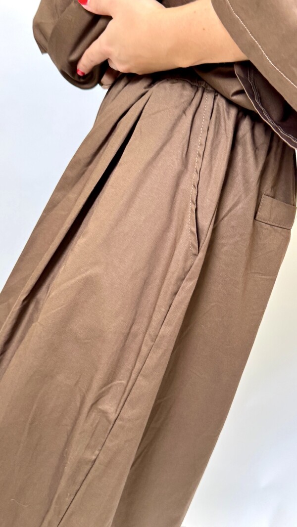 MM Yuno Pants Brown TU