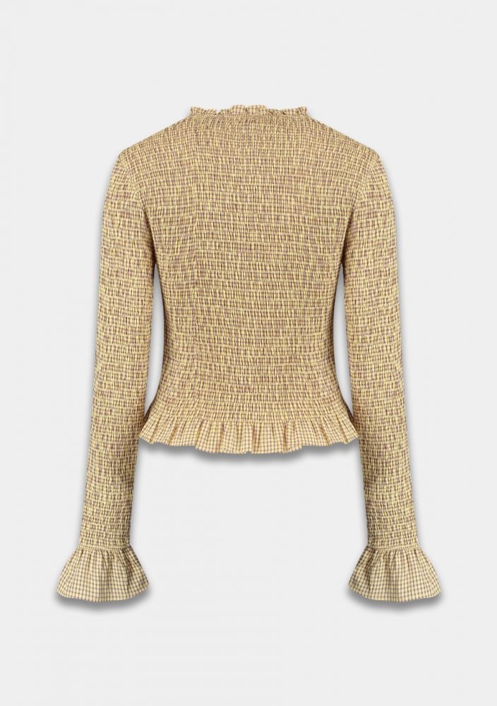 HARPER & YVE Veerle Blouse Check Lemonade
