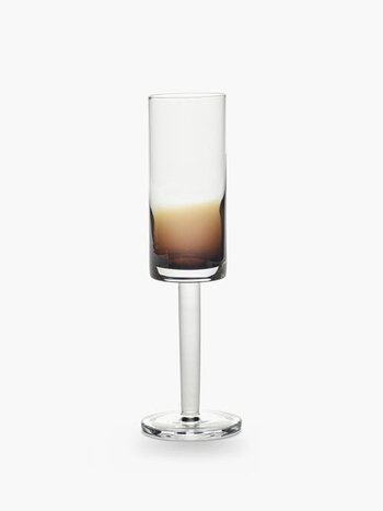 serax Zuma Long Champagnecoupe Set of 4 Amber