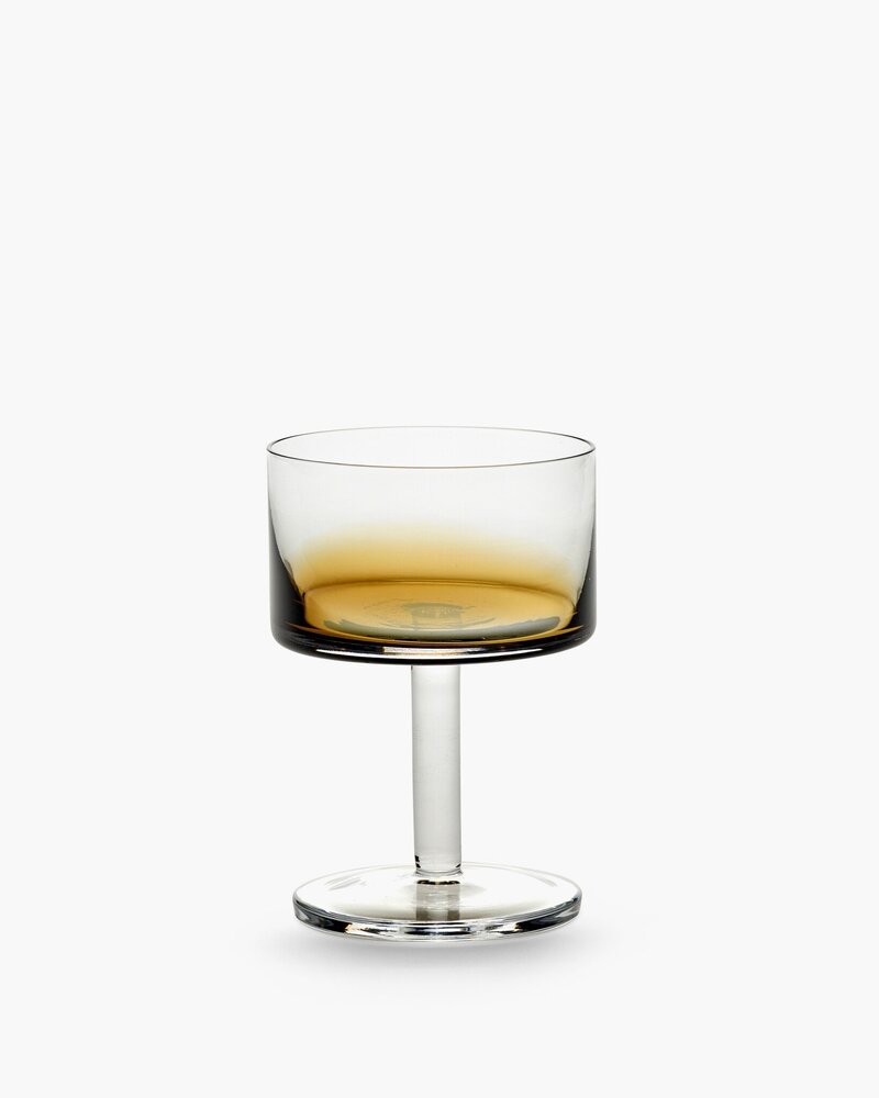 serax Zuma Champagnecoupe Set of 4 Amber