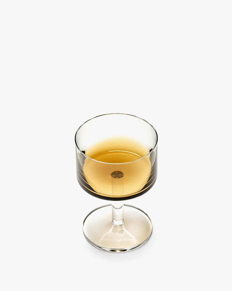 serax Zuma Champagnecoupe Set of 4 Amber